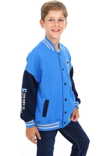 Erkek Çocuk Nakışlı Kolej Hırka modelleri