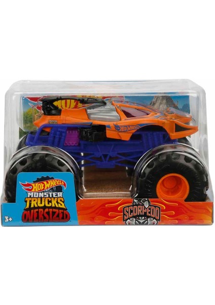 1:24 Hot Wheels Monster Trucks Arabalar - Scorpedo