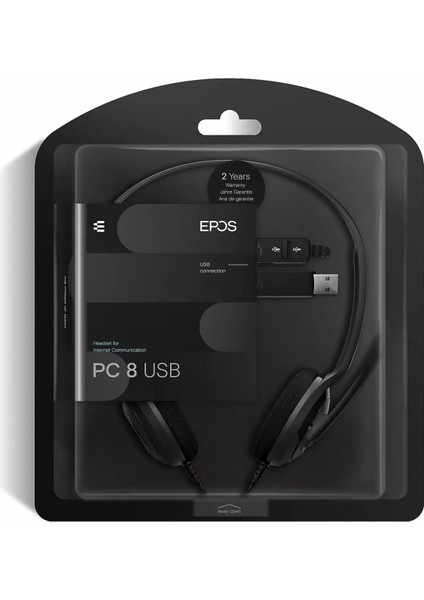 EPOS | Sennheiser PC 8 USB Multimedya Kulaklığı