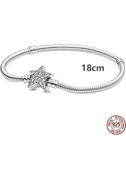 Gümüş Moments Asimetrik Yıldız Klipsli Bileklik fiyatları