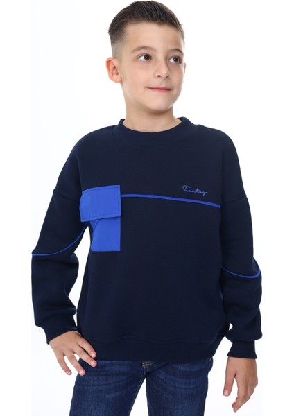 Erkek Çocuk Baskılı Sweatshirt