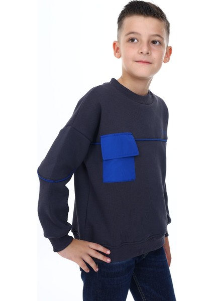 Erkek Çocuk Baskılı Sweatshirt modelleri