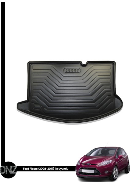 Ford Fiesta Hatchback 2011 Elmas Kesim Maxi Havuzlu Bagaj Havuzu