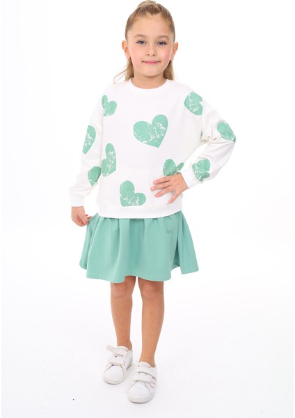 Kız Çocuk Baskılı Elbise