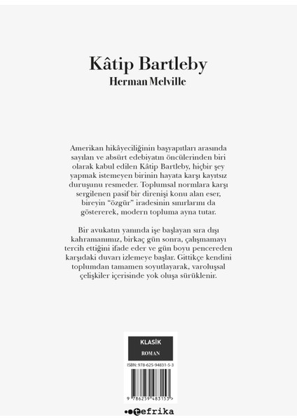 Katip Bartleby - Herman Melvillel