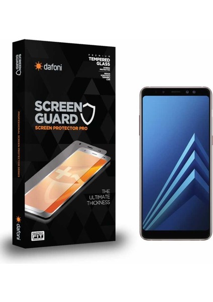 Samsung Galaxy A8 2018 Tempered Glass Premium Cam Ekran Koruyucu