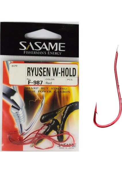 Ryusen W-Hold Red F-987 Serisi Olta Iğnesi