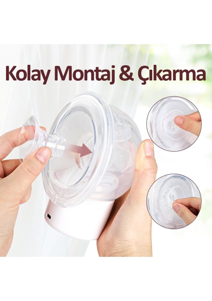 Göğüs Pompası Kalkanı Silikon Flanş Küçültücü 21-22-26 mm 3'lü Set (P1 - Ekpress Model Uyumlu)