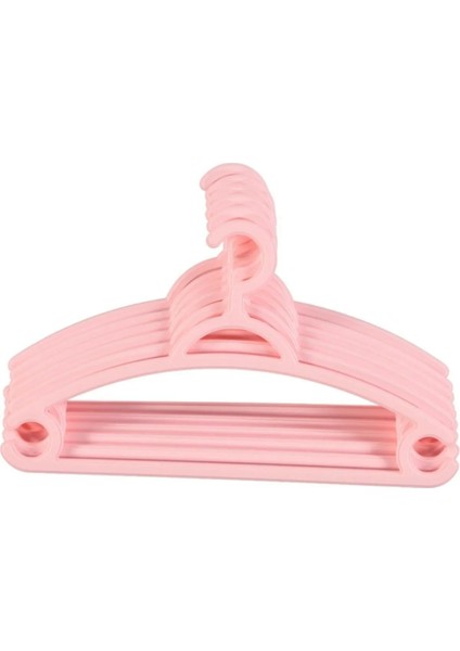 Bebek Askısı Plastik Bebek Kıyafet Askısı Pembe 12 Adet fiyatları