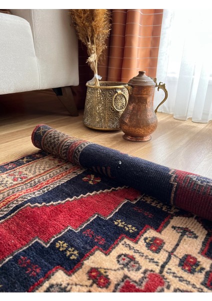 100X180 cm El Dokuma Canlı Renkli Dekoratif Yün Türk Kilim Yıkanabilir Kilim