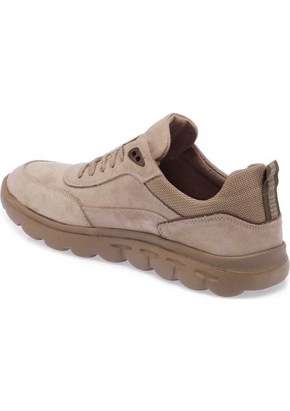Vizon Nubuk Deri Erkek Sneaker - E24I1AY56904-A65
