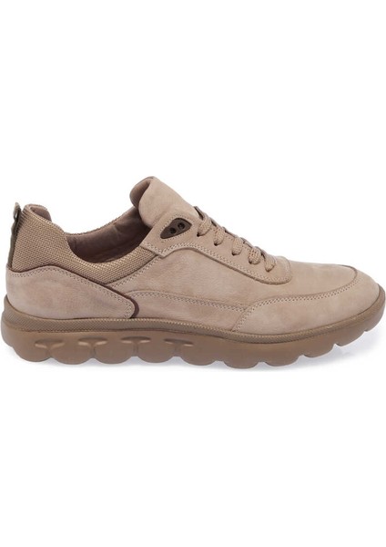 Vizon Nubuk Deri Erkek Sneaker - E24I1AY56904-A65