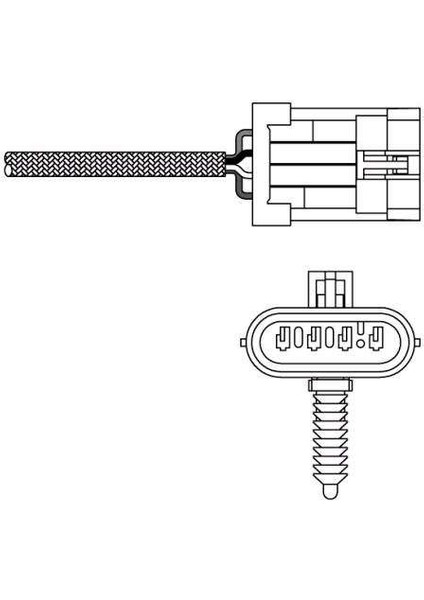 Oksijen Sensörü Astra G 1.4 16v 98-05 -astra G 1.6 16v-vectra B 1.6 16v 95-02 -astra 1.4 16v 98