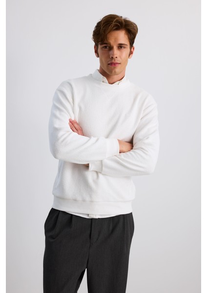 Fitilli Buklet Comfort Sweatshirt fırsatları