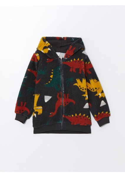 Lcw Kids Baskılı Bisiklet Yaka Uzun Kollu Baskılı Erkek Çocuk Sweatshirt