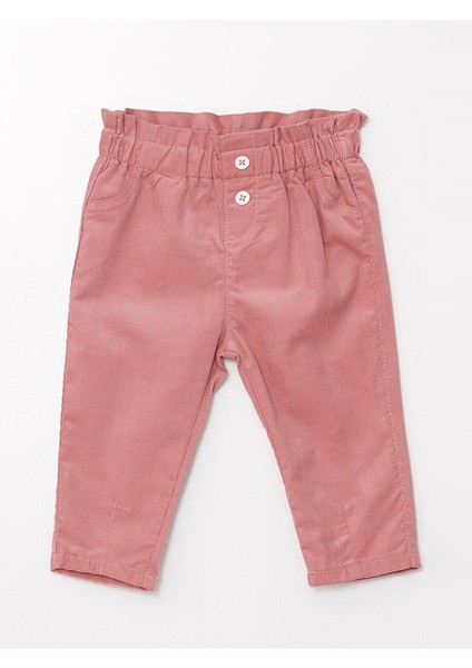 Lcw Baby Beli Lastikli Basic Kız Bebek Pantolon