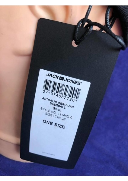 Jack&jones Astralis Şapka Siyah - Astralis Baseball Cap