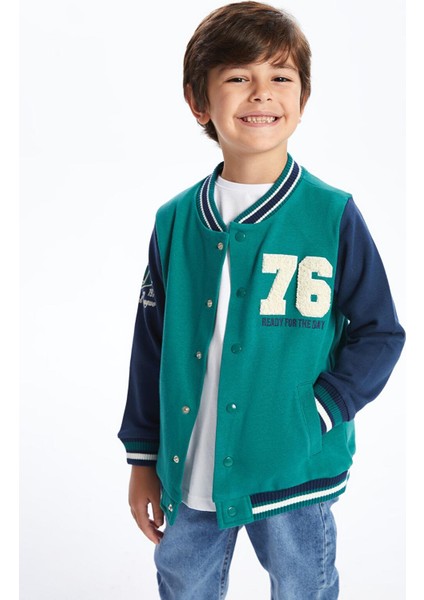 Lcw Kids Baskılı Erkek Çocuk Kolej Ceket