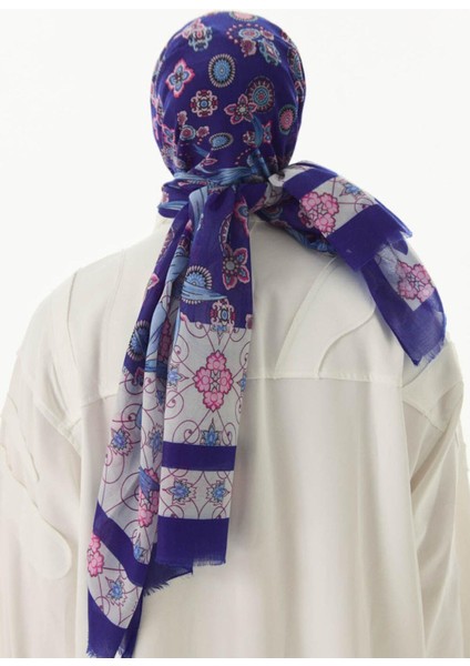 Lotus Fiyonk Desen Şeker Pembe Pamuklu Şal indirimleri