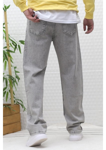 Erkek Baggy Bol Kesim Kot Pantolon modelleri