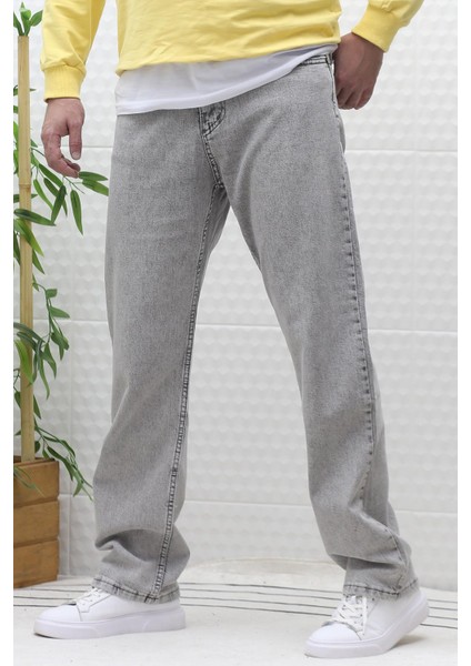 Erkek Baggy Bol Kesim Kot Pantolon indirimleri