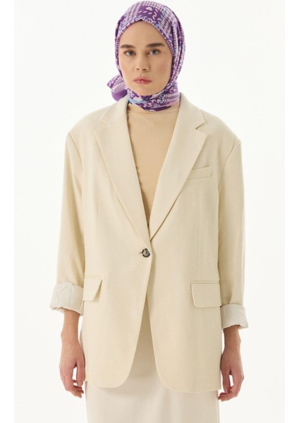 Maya Mini Kalpli Kazayağı Desen Siyah Pamuklu Şal fırsatları