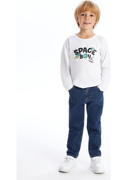 Lcw Kids Basic Erkek Çocuk Jean Pantolon