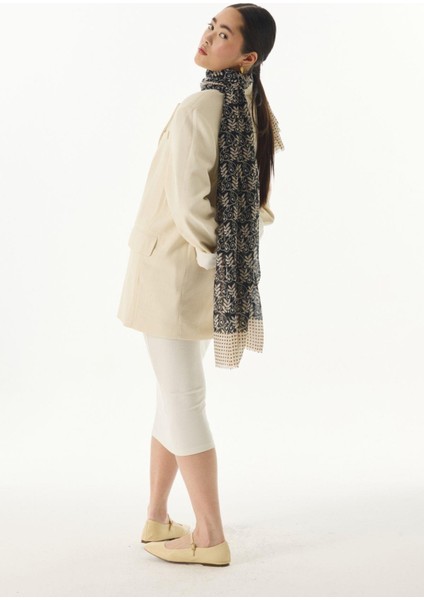 Emily Burçak Desen Siyah Pamuklu Şal fiyatları