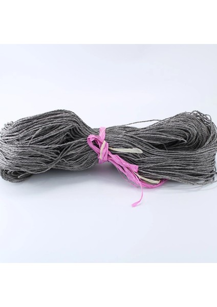Koyu Gri Renk Çile Kağıt ip Çanta ipi Supla ipi No:53 - (550-600 Gr)