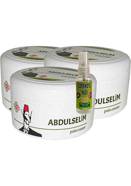 3lü 200 ml Relax Kremi Bölgesel Kremi A-34:050 + Yanında 30 ml Çörek Otu Yağı Hediye