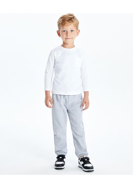 Lcw Kids Beli Lastikli Basic Erkek Çocuk Jogger Eşofman Altı