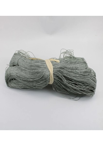 Mat Küf Yeşili Renk Çile Kağıt ip Çanta ipi Supla ipi No:51 - (550-600 Gr)