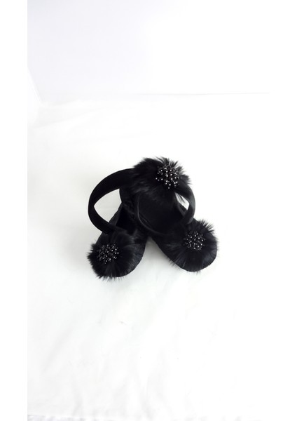 Ceyda Shoes Süslü Kadife Ev,hac, Umre Babeti, Hediye, Günlük Babet,tüylü Babet, Panduf, Patik, Gösteri Pisi Pisi Ponpon fiyatları