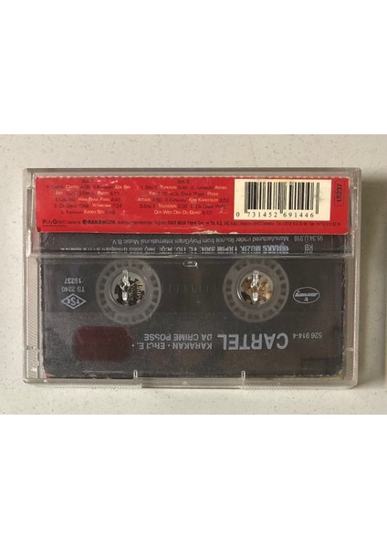 Cartel Karakan – Erci E. Da Crime Kaset (Orjnal 1995 Dönem Baskı Kaset)