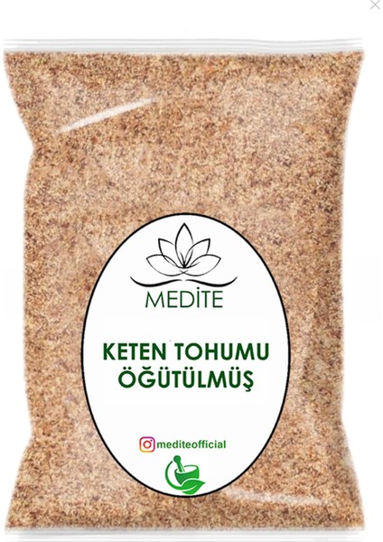 Keten Tohumu Öğütülmüş Yeni 500gr
