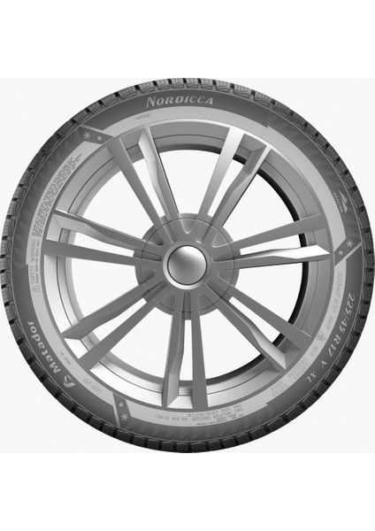 245/45 R18 100V Xl Fr Mp93 Nordicca Oto Kış Lastiği (Üretim Yılı: 2024)