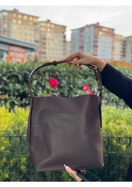 Nora Çift Taraflı Acı Kahve Süet Çanta indirimleri