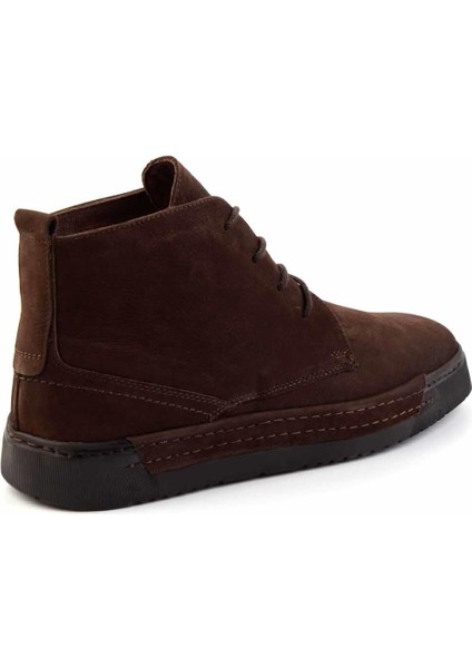 Kahve Nubuk Deri Erkek Bot & Bootie E02034251001 fırsatları