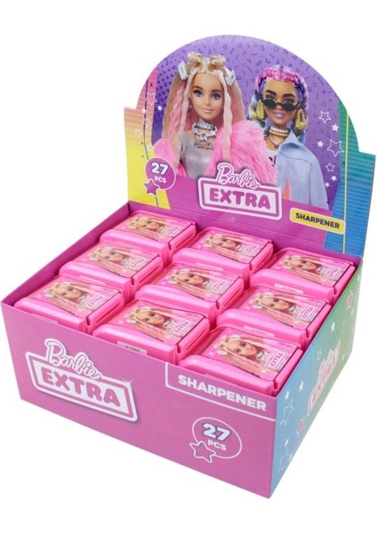 Lisanslı Barbie 3 Bıçak Kalemtraş