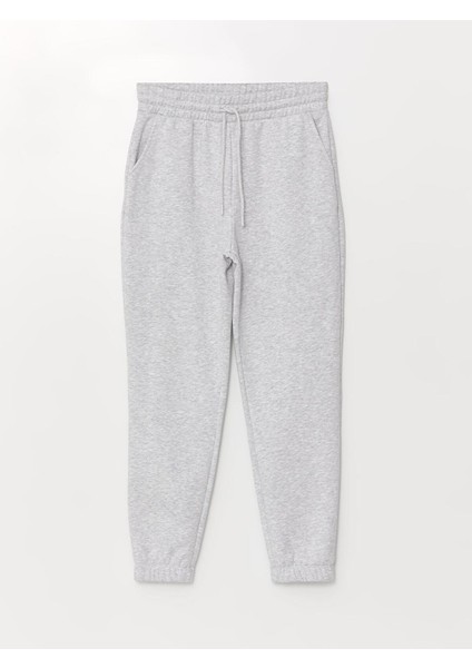 Xsıde Kadın Beli Lastikli Düz Jogger Eşofman Altı