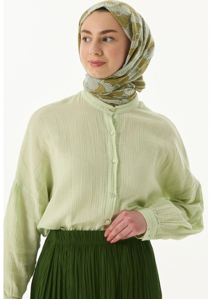 Diana Çizgi Desen Vizon Pamuklu Şal fiyatları