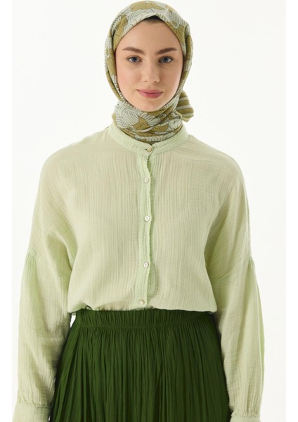 Diana Çizgi Desen Vizon Pamuklu Şal indirimleri