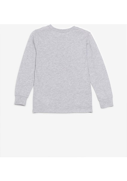 Lcw Kids Bisiklet Yaka Baskılı Uzun Kollu Erkek Çocuk Pijama Takımı fırsatları