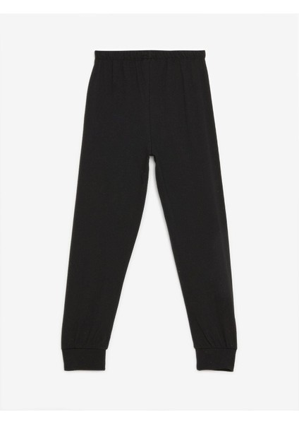 Lcw Kids Bisiklet Yaka Baskılı Uzun Kollu Erkek Çocuk Pijama Takımı indirimleri