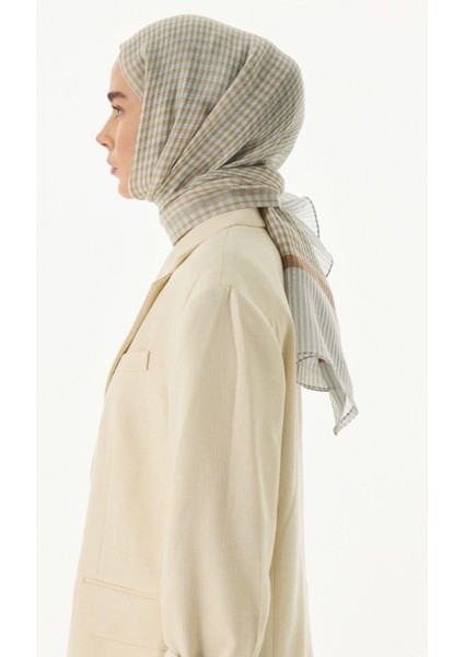 Stella Pötikare Desen Bej Yün Ipek Şal fırsatları