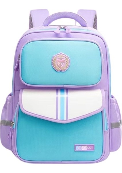 1-3-6. Sınıflar Için Ilkokul Öğrencilerinin Erkek ve Kadın Okul Çantaları Ingiliz Tarzı Sırt Çantaları (Yurt Dışından)
