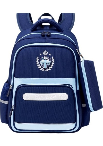 Ilkokul Kız Çocukları, 3-6. Sınıf Erkek Çocuklar Için Yeni Model, Su Geçirmez, Sade, Leke Tutmaz, Geniş Kapasiteli Sırt Çantası (Yurt Dışından)