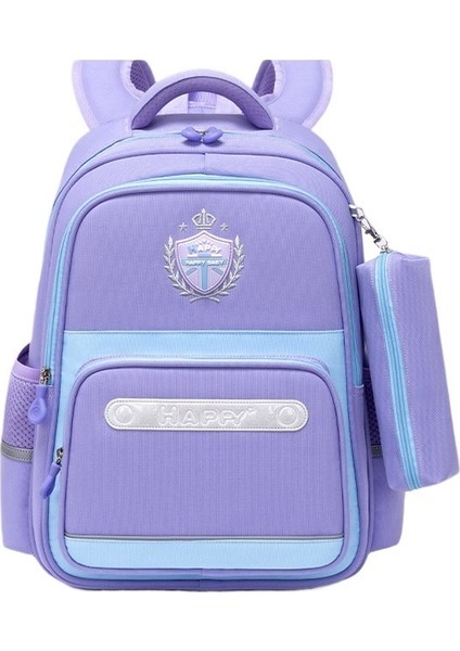 Ilkokul Kız Çocukları, 3-6. Sınıf Erkek Çocuklar Için Yeni Model, Su Geçirmez, Sade, Leke Tutmaz, Geniş Kapasiteli Sırt Çantası (Yurt Dışından)