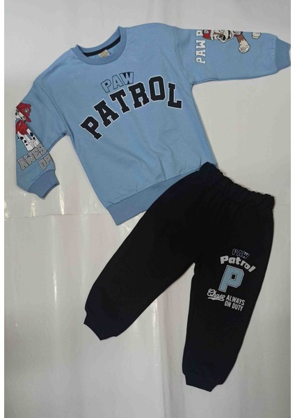 Çocuk Alt Üst Paw Patrol Desenli