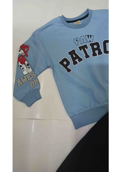 Çocuk Alt Üst Paw Patrol Desenli